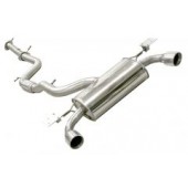 Mongoose Down Pipe Back System With Decat Ford Focus MK2 ST225 (No Down Pipe)